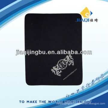 eyeglasses cleaning cloth with foam printing LOGO